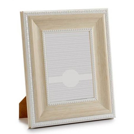 MARCO DE FOTOS 15X20CM BARROCO BLANCO