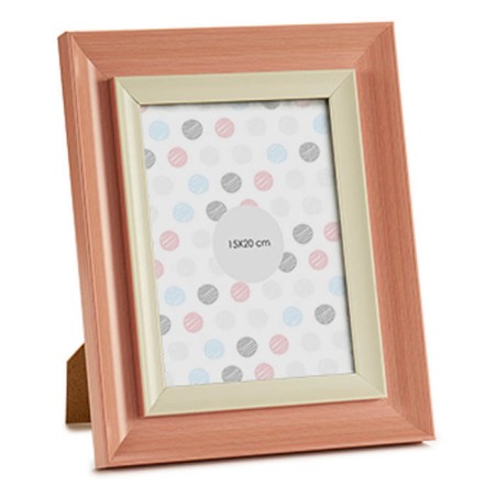 MARCO DE FOTOS 15X20CM AZUL ROSA
