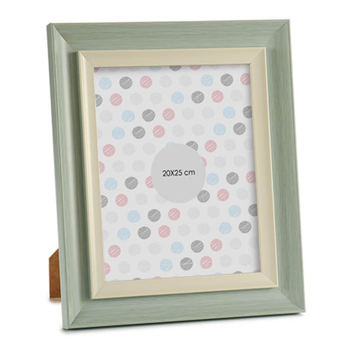 MARCO DE FOTOS 20X25CM AZUL ROSA