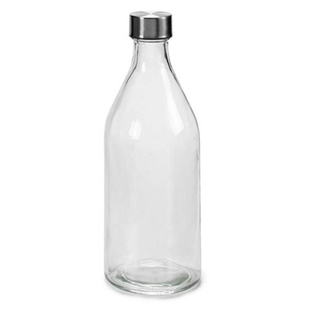 BOTELLA DE CRISTAL REDONDA 1L