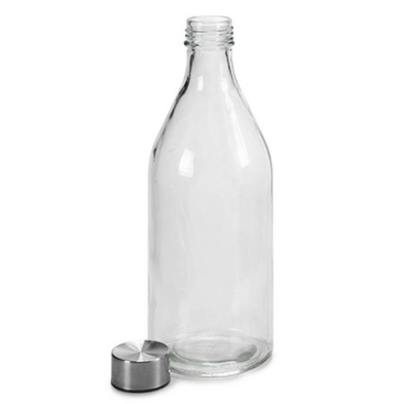 BOTELLA DE CRISTAL REDONDA 1L