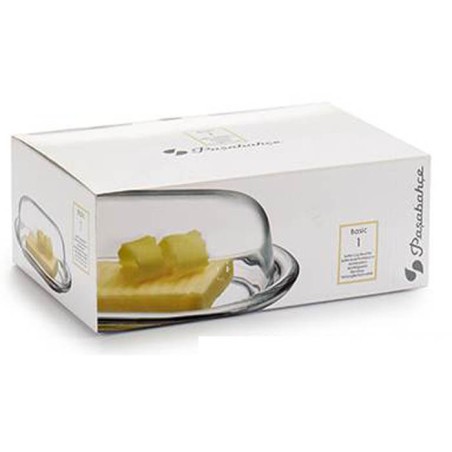 MANTEQUILLERA DE CRISTAL