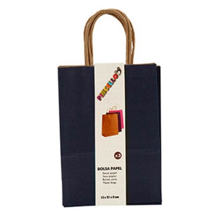 BOLSAS PARA REGALO AZULES 3UND