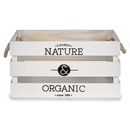 CESTO BLANCO MADERA GRANDE