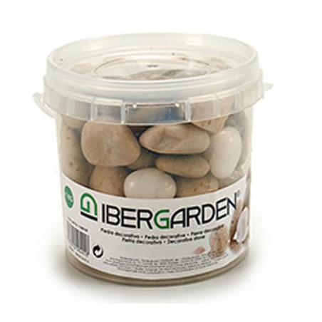 PIEDRAS DECORATIVA BLANCA 1KG