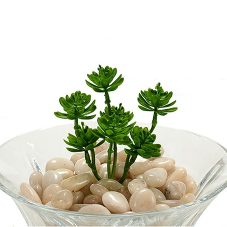 PIEDRAS DECORATIVA BLANCA 1KG