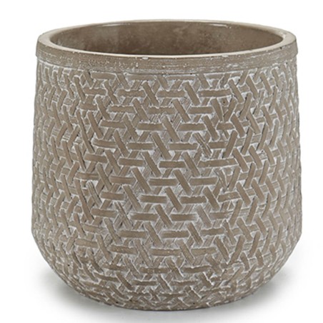 MACETERO RELIEVE CEMENTO 