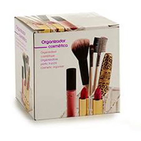 ORGANIZADOR DE MAQUILLAJE CUADRADO 9 COMPARTIMENTOS