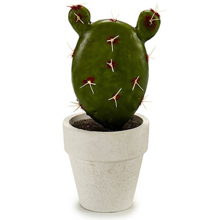 CACTUS ARTIFICIAL EN MACETA - PEQUEÑO