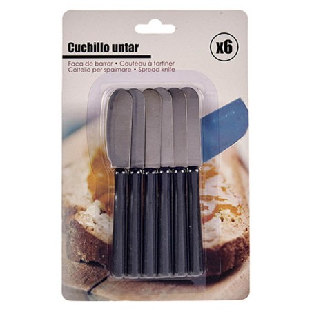 SET 6 CUCHILLOS UNTAR NEGRO 