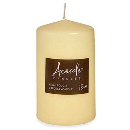 VELA CREMA 15CM