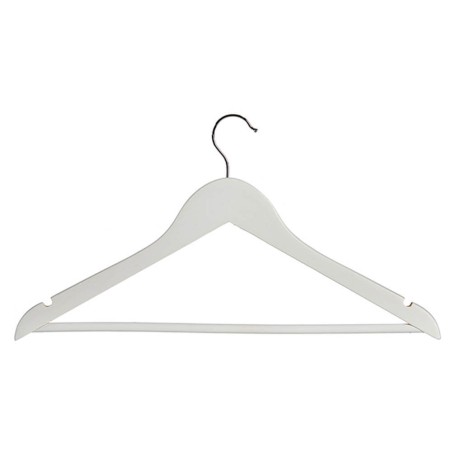 3 PERCHAS DE MADERA BLANCAS