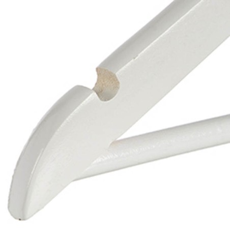 3 PERCHAS DE MADERA BLANCAS