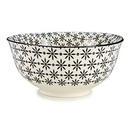 ENSALADERA 20CM BLANCO-NEGRO
