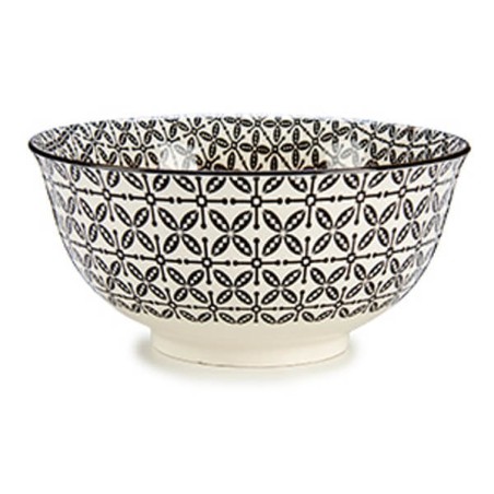 ENSALADERA 20CM BLANCO-NEGRO