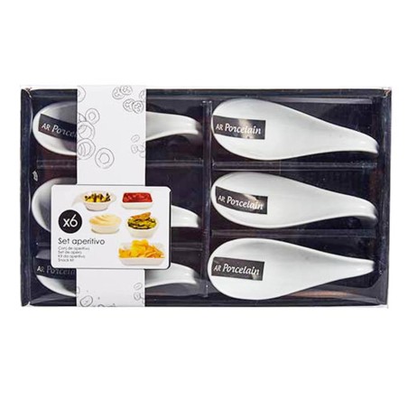 SET 6 CUCHARAS APERITIVO 