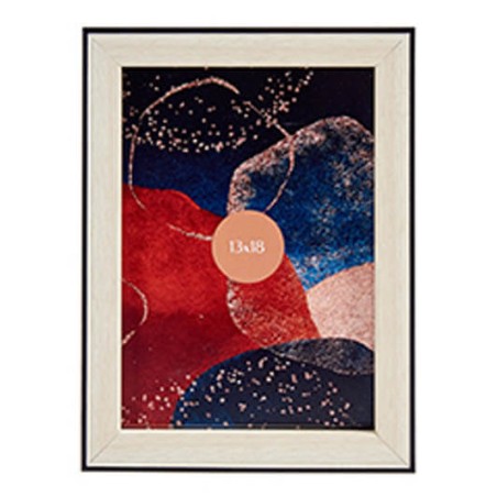 MARCO DE FOTOS 13X18CM NEGRO MADERA