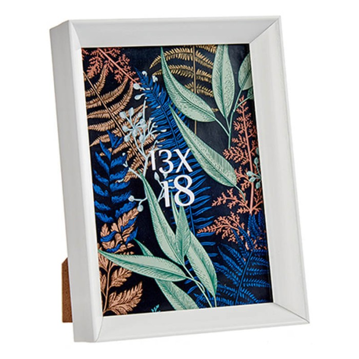 MARCO DE FOTOS BLANCO 13X18CM MOLDURA