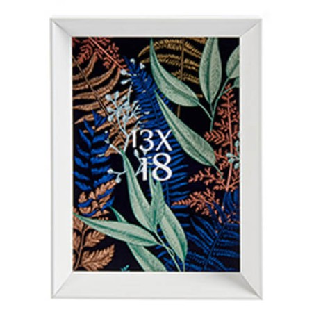 MARCO DE FOTOS BLANCO 13X18CM MOLDURA