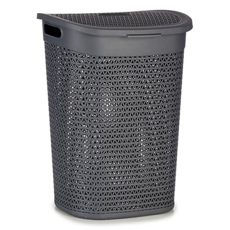CESTO ROPA GRIS 60 LITROS