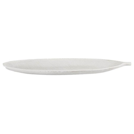 BANDEJA HOJA BLANCA GRANDE 49,5X18X2,5CM