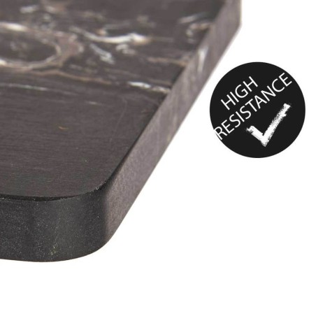 Tabla de corte - Mármol negro/madera
