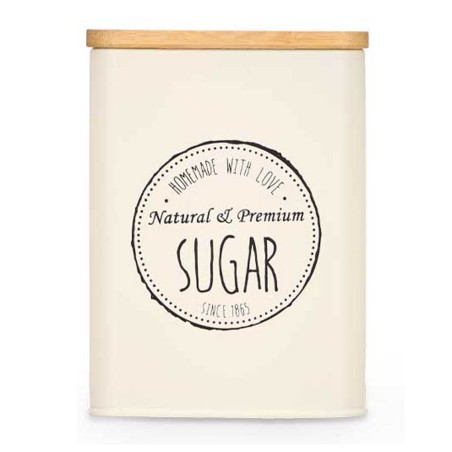 Tarro de cocina crema