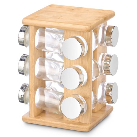 Especiero giratorio con 12 botes