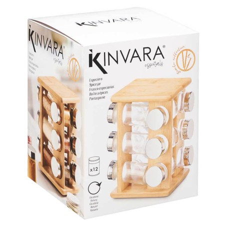 Especiero giratorio con 12 botes