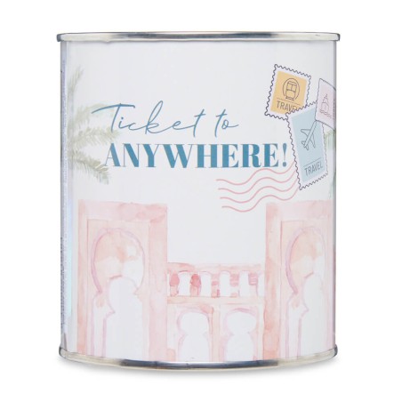 Hucha metálica travel