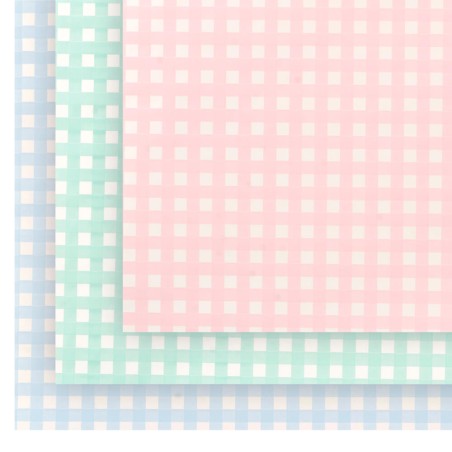 Papel de regalo Vichy 70x200cm