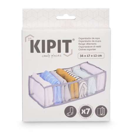 Organizador ropa 7 compartimentos