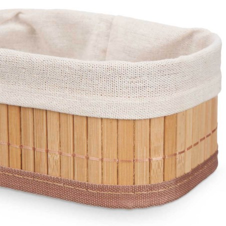 Caja organizadora bambú 17x11x8cm