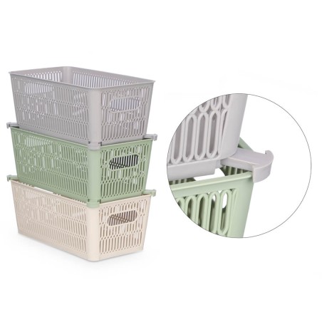 Caja almacenaje apilable 3,8l