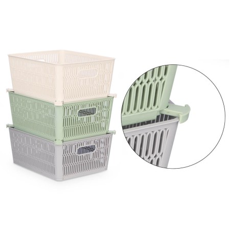 Caja almacenaje apilable 5,8L