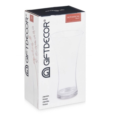 Jarrón de cristal 30cm