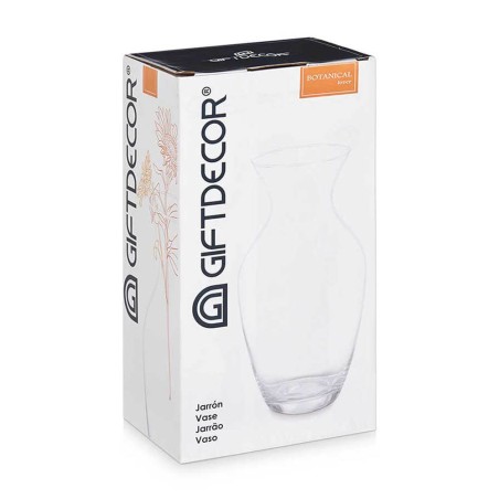 Jarrón de cristal 30cm