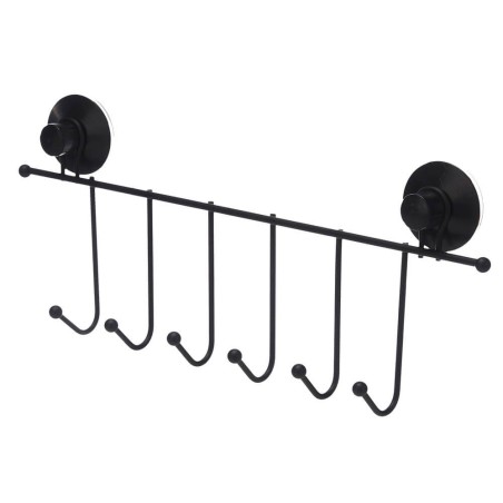 Percha ventosa 6 ganchos