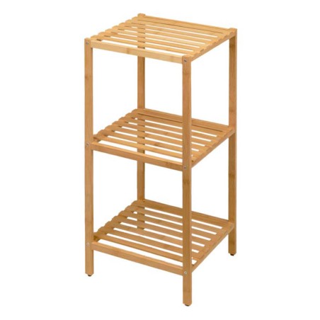 Estantería bambú baño 32x33x77,5cm