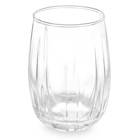 6 vasos de agua rayas 380ml
