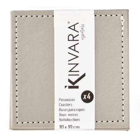 4 posavasos polipiel