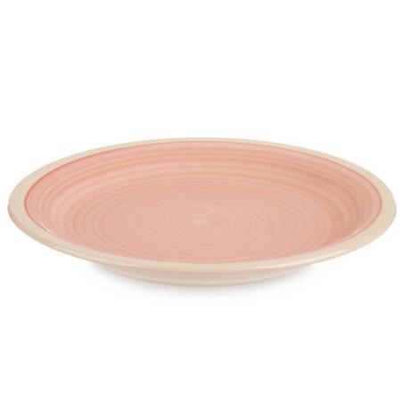 6 platos postre rosa