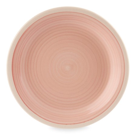 6 platos postre rosa