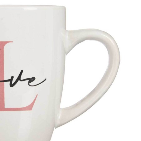 Taza desayuno love/smile