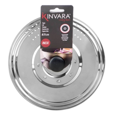 Tapa sartén con escurridor 21cm