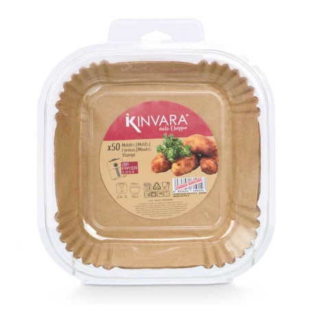 50 Moldes papel freidora de aire