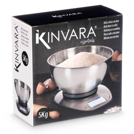Báscula digital con cuenco 5kg