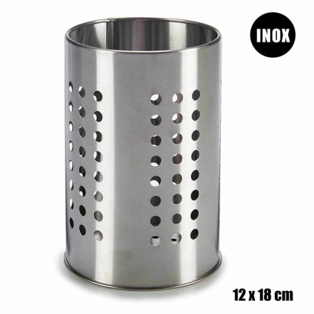 Escurre cubiertos acero inox 12x18cm