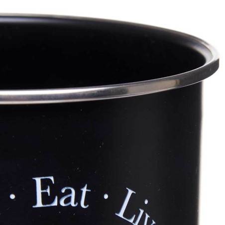 PORTA UTENSILIOS METAL NEGRO