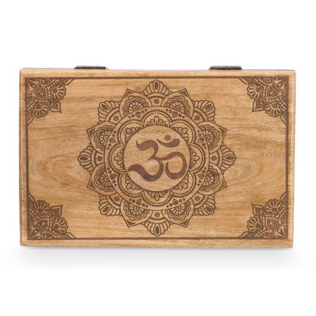 Caja decorada OM 13x21cm